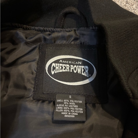 American Cheer Power Varsity Jacket - Picture 2 of 5